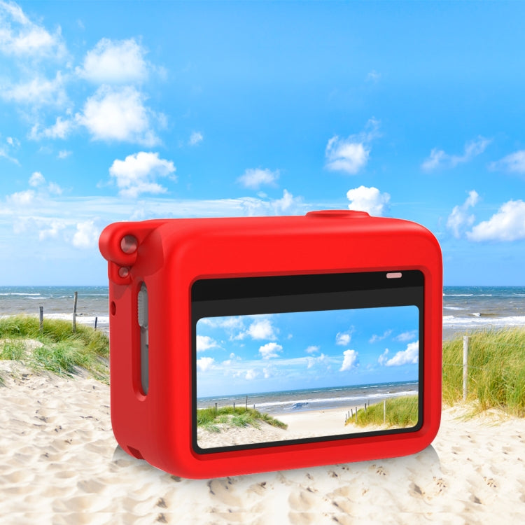 For Insta360 GO 3 PULUZ Camera Charging Case Silicone Case (Red) - free shipping - PMC TechLife - Order now!