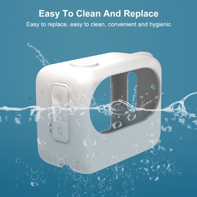 For Insta360 GO 3 PULUZ Camera Charging Case Silicone Case (White) - free shipping - PMC TechLife - Order now!