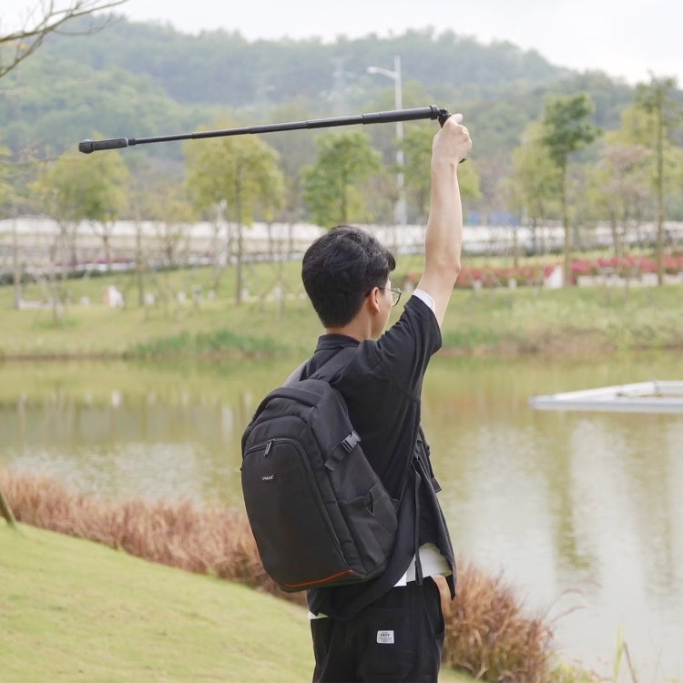 For Insta360 X3 / X4 PULUZ Rotary Handle Desktop Tripod Stand (Black) - Self Monopod Grip by PULUZ | Online Shopping South Africa | PMC TechLife | Buy Now Pay Later Mobicred