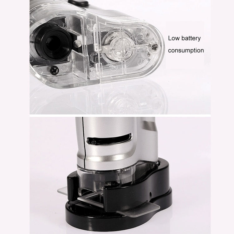 20X - 40X Magnification Zoom Lens Pocket Microscope with LED Light(Silver) - free shipping - PMC TechLife - Order now!