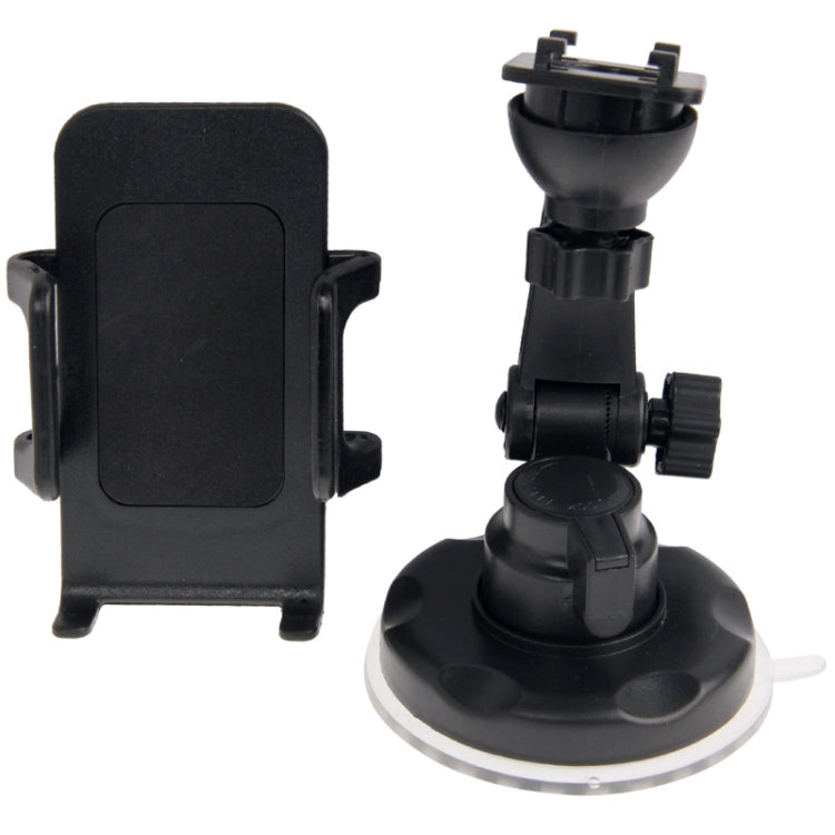 Universal 360 Degree Rotation Suction Cup Car Holder / Desktop Stand for iPhone, Galaxy, Sony, Lenovo, HTC, Huawei, and other Smartphones of Width: 4.5cm - 7.4cm(Black) - Car Holders by PMC TechLife | Online Shopping South Africa | PMC TechLife