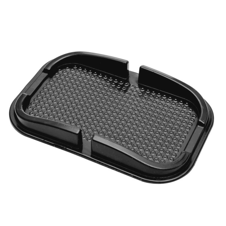 Universal Mobile Phone Car Rubber Smart Non-slip Stand Holder, For iPhone, Galaxy, Sony, Lenovo, HTC, Huawei, and other Smartphones(Black) - Car Holders by PMC TechLife | Online Shopping South Africa | PMC TechLife