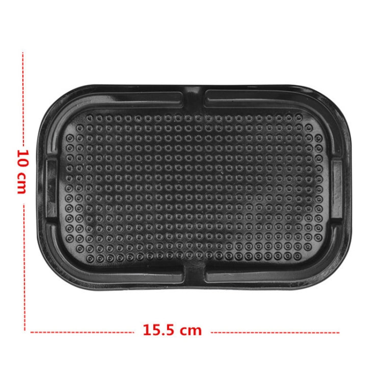 Universal Mobile Phone Car Rubber Smart Non-slip Stand Holder, For iPhone, Galaxy, Sony, Lenovo, HTC, Huawei, and other Smartphones(Black) - Car Holders by PMC TechLife | Online Shopping South Africa | PMC TechLife