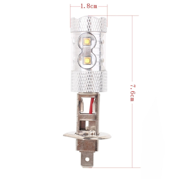 H1 50W 750LM 6500K White Light 10-3535-LEDs Car Foglight , Constant Current , DC12-24V - free shipping - PMC TechLife - Order now!