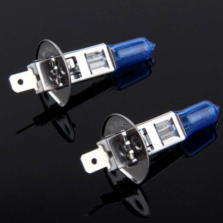 H1 Super White Xenon Bulbs, DC12V 100W 6000K 2400LM - free shipping - PMC TechLife - Order now!