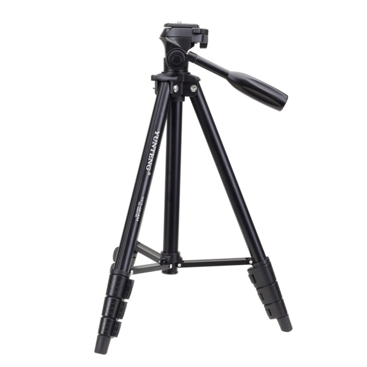 YUNTENG VCT-681 138cm SLR / Micro-SLR / Digital Cameras Tripod Stand, 4-Section Folding Aluminum Legs, Suitable for Canon / Nikon / Panasonic / Pentax / Casio / Sony / Fuji (Load Capacity: 3kg) - Tripods by YUNTENG | Online Shopping South Africa | PMC TechLife | Buy Now Pay Later Mobicred
