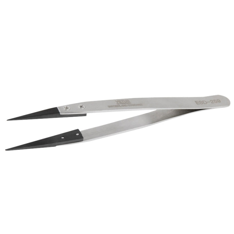 9 in 1 Replaceable Anti-Static Tweezers with Cross Screwdriver - Tweezers by VETUS | Online Shopping South Africa | PMC TechLife | Buy Now Pay Later Mobicred