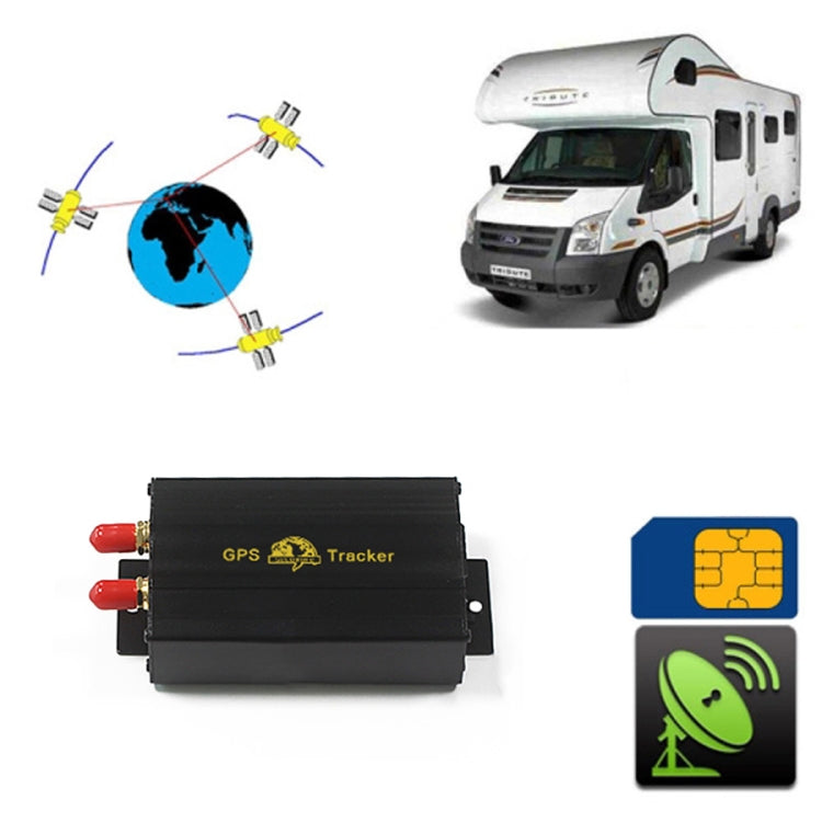 103B GSM / GPRS / GPS Vehicle Tracking System, Support TF Card Memory, Band: 850 / 900 / 1800 / 1900Mhz - Car Tracker by PMC TechLife | Online Shopping South Africa | PMC TechLife