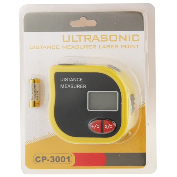 CP-3001 Ultrasonic Distance Measurer Laser Point with 1m Tape Measurer - Laser Rangefinder by PMC TechLife | Online Shopping South Africa | PMC TechLife