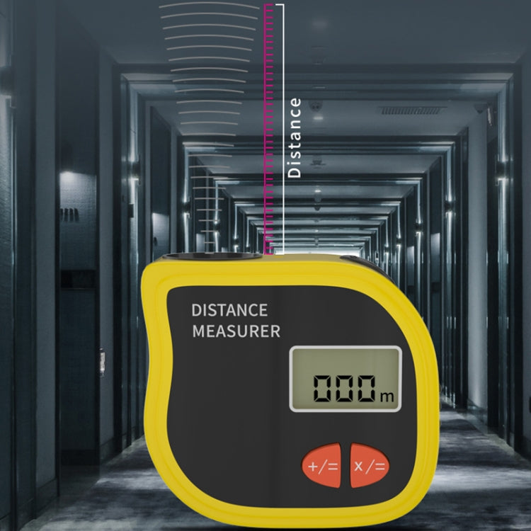 CP-3001 Ultrasonic Distance Measurer Laser Point with 1m Tape Measurer - Laser Rangefinder by PMC TechLife | Online Shopping South Africa | PMC TechLife
