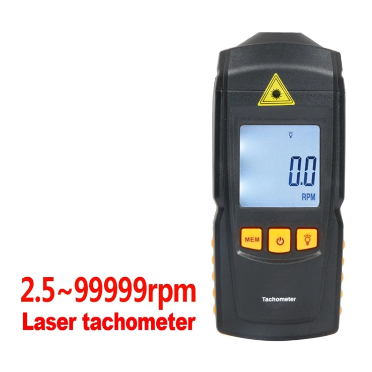 BENETECH GM8905 Handheld Digital Laser Tachometer, Range: 2.5-99999RPM - free shipping - PMC TechLife - Order now!