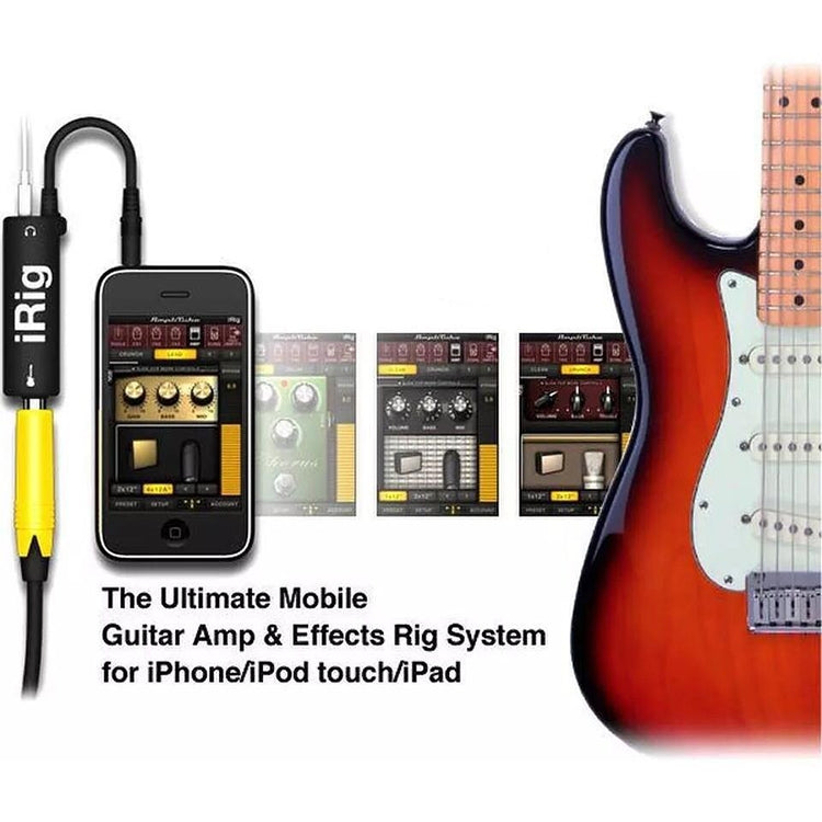 AmpliTude iRig - Electric Guitar / Bass Rig, For iPhone, iPad, iPod - Other Accessories by PMC TechLife | Online Shopping South Africa | PMC TechLife