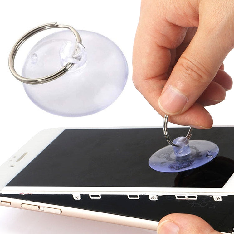 Suction Cup with Metal Key Ring for Cell Phone LCD Screen Removal Opening Repair Tools - free shipping - PMC TechLife - Order now!