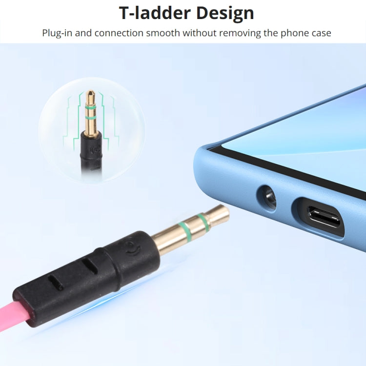 1m Noodle Style Aux Audio Cable 3.5mm Male to Male, Compatible with Phones, Tablets, Headphones, MP3 Player, Car/Home Stereo & More(Dark Blue) - free shipping - PMC TechLife - Order now!