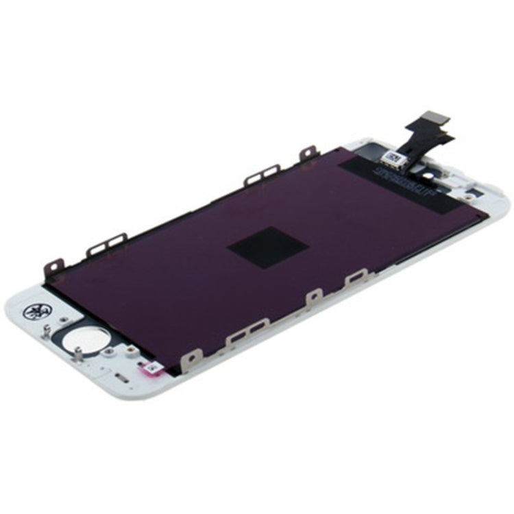 Original LCD Screen for iPhone 5 Digitizer Full Assembly with Frame (White) - free shipping - PMC TechLife - Order now!