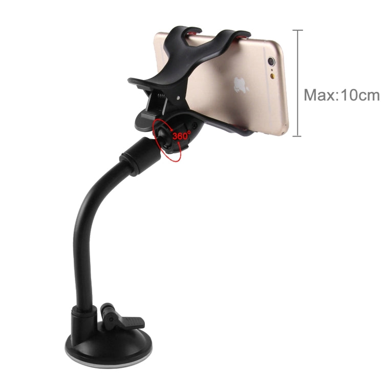 Universal 360 Degree Rotation Suction Cup Car Holder / Desktop Stand, Size Range: 3.5-8.3cm, For iPhone, Galaxy, Huawei, Xiaomi, Lenovo, Sony, LG, HTC and Other Smartphones, MP4, PDA, PSP, GPS(Black) - free shipping - PMC TechLife - Order now!