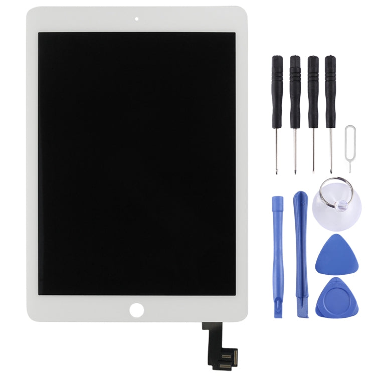 OEM LCD Screen for iPad Air 2 / iPad 6 with Digitizer Full Assembly (White) - free shipping - PMC TechLife - Order now!