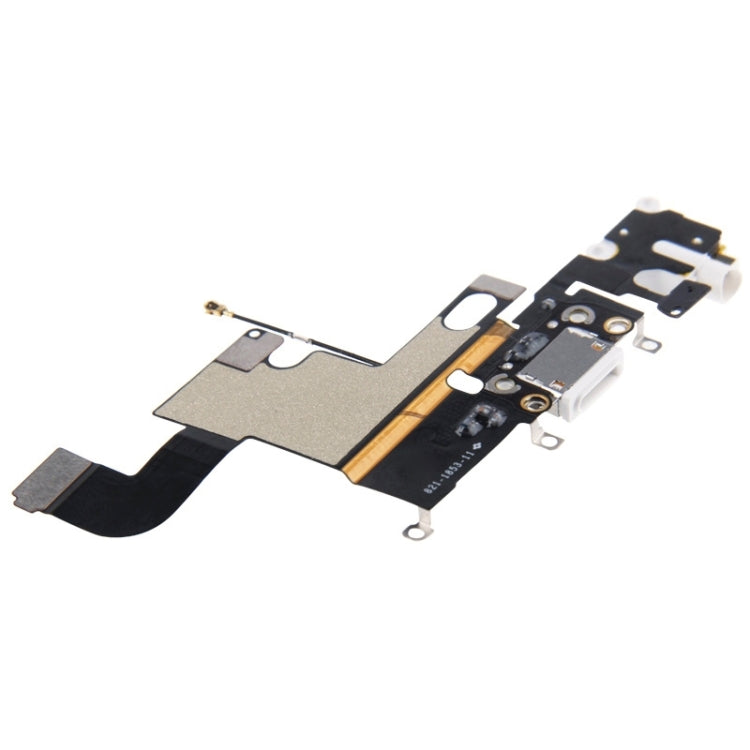 Charging Port Dock Connector Flex Cable  for iPhone 6(White) - iPhone 6/6 Plus Parts by PMC TechLife | Online Shopping South Africa | PMC TechLife