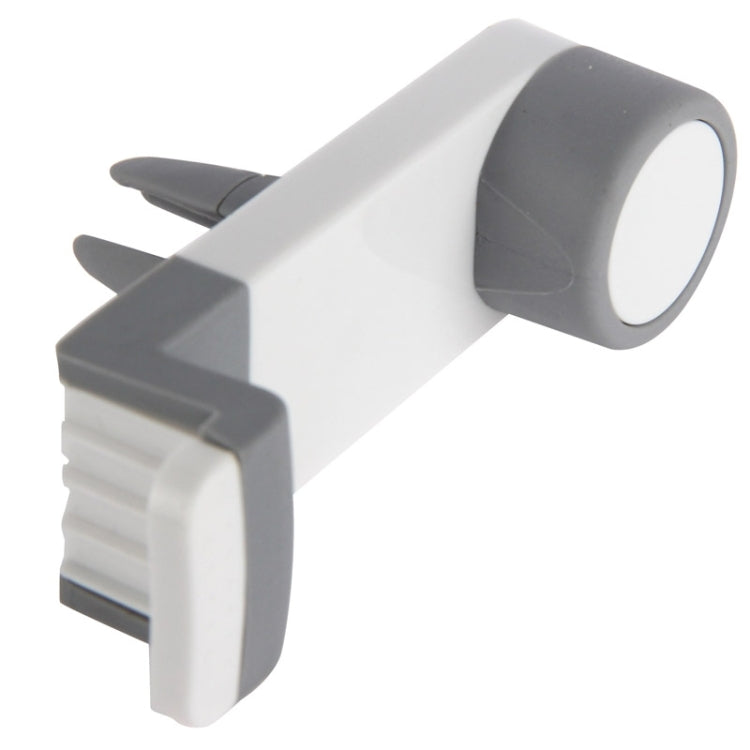 Portable Air Vent Car Mount Holder, For iPhone, Galaxy, Sony, Lenovo, HTC, Huawei, and other Smartphones (White + Grey)(White) - Car Holders by PMC TechLife | Online Shopping South Africa | PMC TechLife