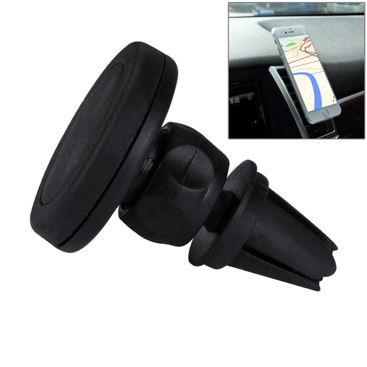 Young Player Car Magnetic Air Vent Mount Clip Holder Dock, For iPhone, Galaxy, Sony, Lenovo, HTC, Huawei, and other Smartphones(Black) - Universal Car Holders by Young Player | Online Shopping South Africa | PMC TechLife | Buy Now Pay Later Mobicred