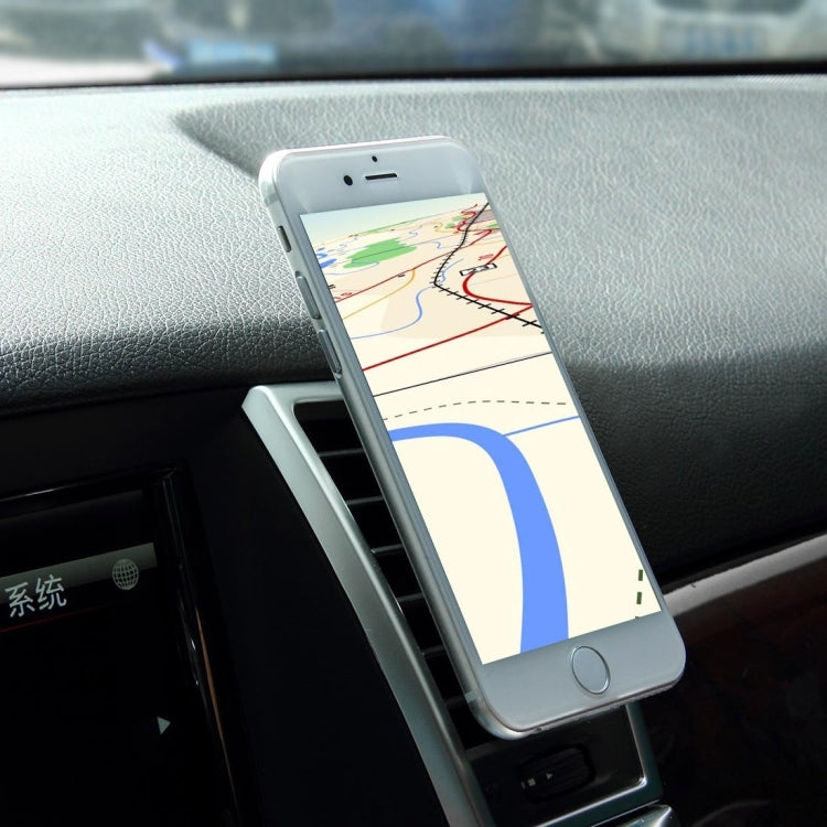 Young Player Car Magnetic Air Vent Mount Clip Holder Dock, For iPhone, Galaxy, Sony, Lenovo, HTC, Huawei, and other Smartphones(Black) - Universal Car Holders by Young Player | Online Shopping South Africa | PMC TechLife | Buy Now Pay Later Mobicred