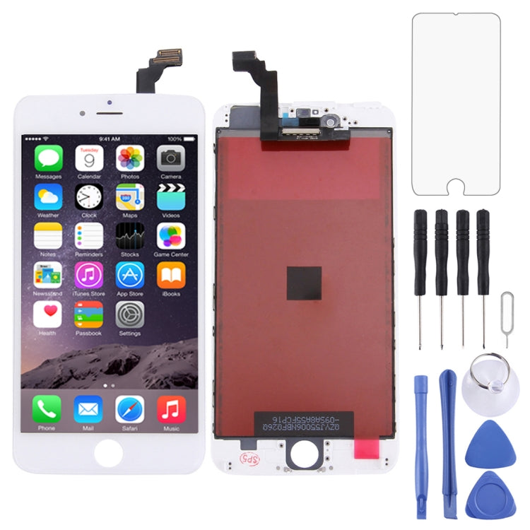 TFT LCD Screen for iPhone 6 Plus Digitizer Full Assembly with Frame  (White) - free shipping - PMC TechLife - Order now!