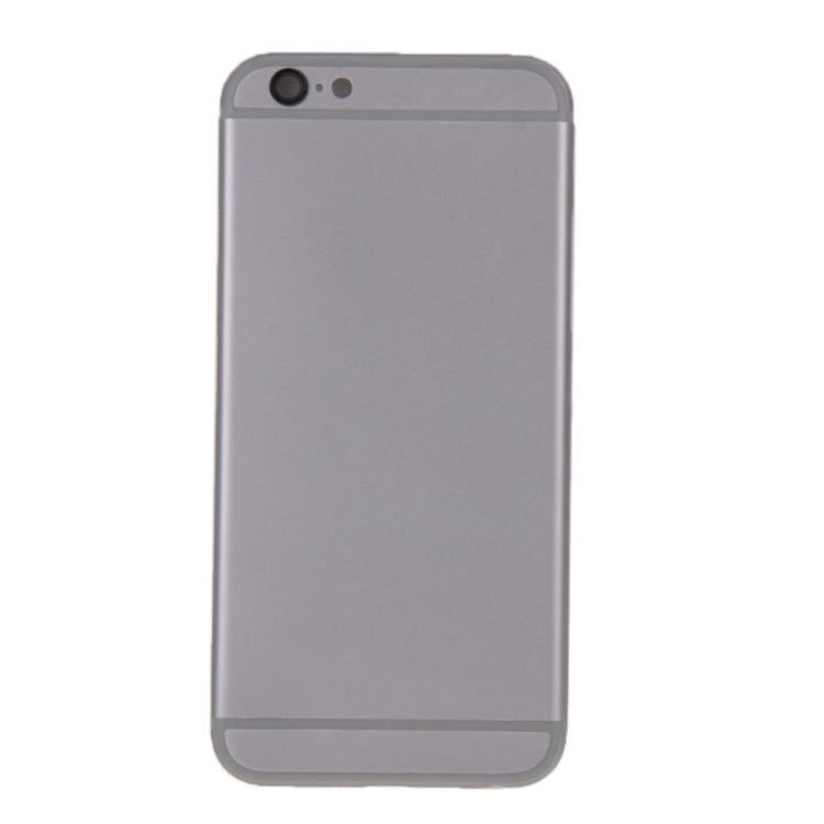 6 in 1 for iPhone 6 Plus (Back Cover + Card Tray + Volume Control Key + Power Button + Mute Switch Vibrator Key + Sign) Full Assembly Housing Cover(Grey) - iPhone 6/6 Plus Parts by PMC TechLife | Online Shopping South Africa | PMC TechLife