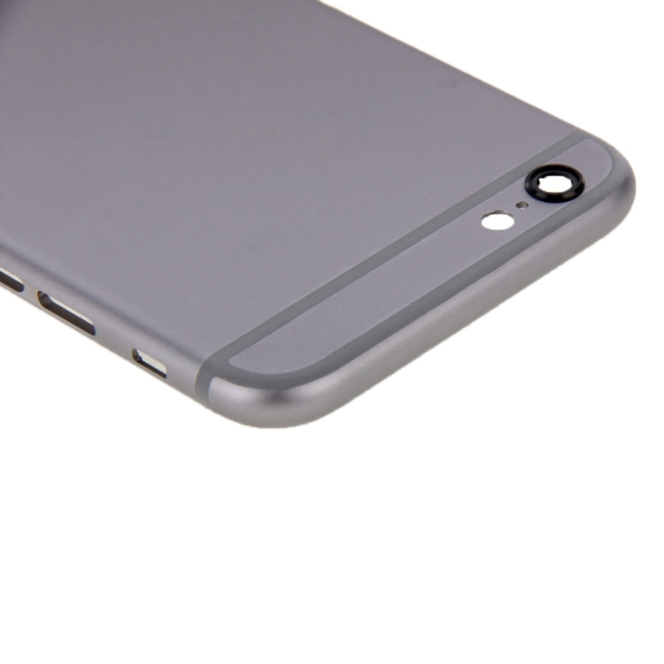 6 in 1 for iPhone 6 Plus (Back Cover + Card Tray + Volume Control Key + Power Button + Mute Switch Vibrator Key + Sign) Full Assembly Housing Cover(Grey) - iPhone 6/6 Plus Parts by PMC TechLife | Online Shopping South Africa | PMC TechLife