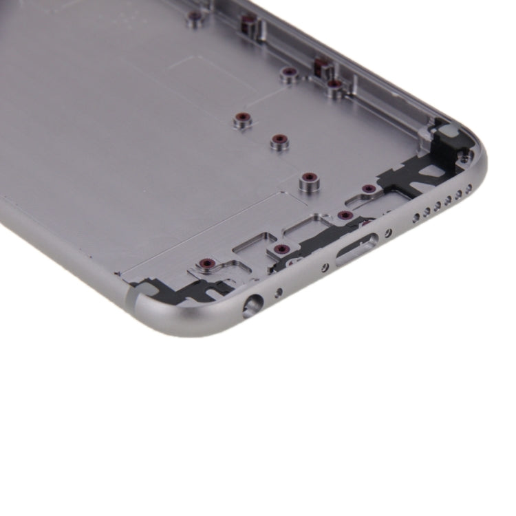 6 in 1 for iPhone 6 Plus (Back Cover + Card Tray + Volume Control Key + Power Button + Mute Switch Vibrator Key + Sign) Full Assembly Housing Cover(Grey) - iPhone 6/6 Plus Parts by PMC TechLife | Online Shopping South Africa | PMC TechLife