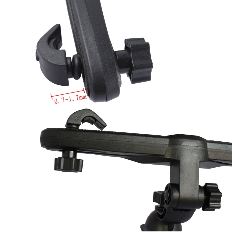 360 Degree Rotation Universal Car Mount Bracket Back Car Seat Holder, For iPad Air / New iPad  / iPad 4 / iPad mini 1 / 2 / 3  / P3200 / T3100 / P5200 / 7-10 inch Tablet PC(Black) - free shipping - PMC TechLife - Order now!