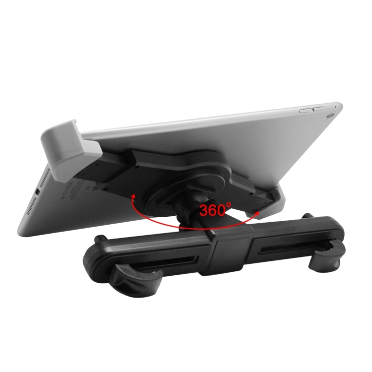 Universal 360 Degrees Rotation Car Headrest Mount Holder, For iPad, Samsung, Lenovo, Sony and Other Tablet PC(Black) - Car Holders by Young Player | Online Shopping South Africa | PMC TechLife
