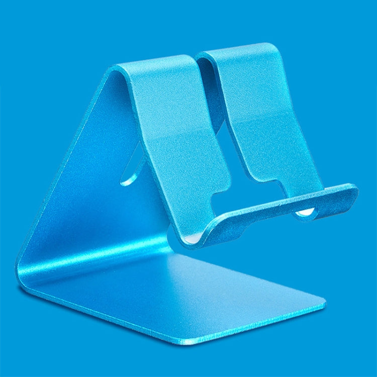Aluminum Stand Desktop Holder for iPad, iPhone, Galaxy, Huawei, Xiaomi, HTC, Sony, and other Mobile Phones or Tablets(Blue) - Desktop Holder by PMC TechLife | Online Shopping South Africa | PMC TechLife