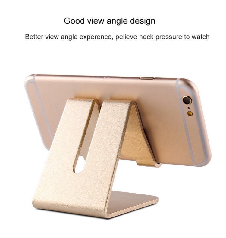 Aluminum Stand Desktop Holder for iPad, iPhone, Galaxy, Huawei, Xiaomi, HTC, Sony, and other Mobile Phones or Tablets (Red) - Desktop Holder by PMC TechLife | Online Shopping South Africa | PMC TechLife