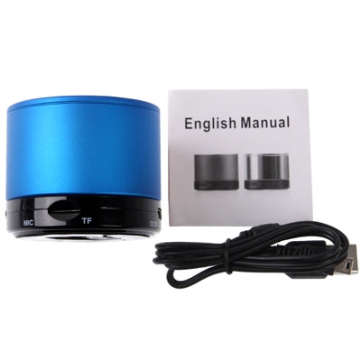 Bluetooth 2.1 Mini Stereo Speaker for iPhone 5 / iPhone 4 & 4S / iPad 4 / New iPad / iPad mini / mini 2 Retina, Built-in Rechargeable Battery, Support TF Card(Blue) - Desktop Speaker by PMC TechLife | Online Shopping South Africa | PMC TechLife