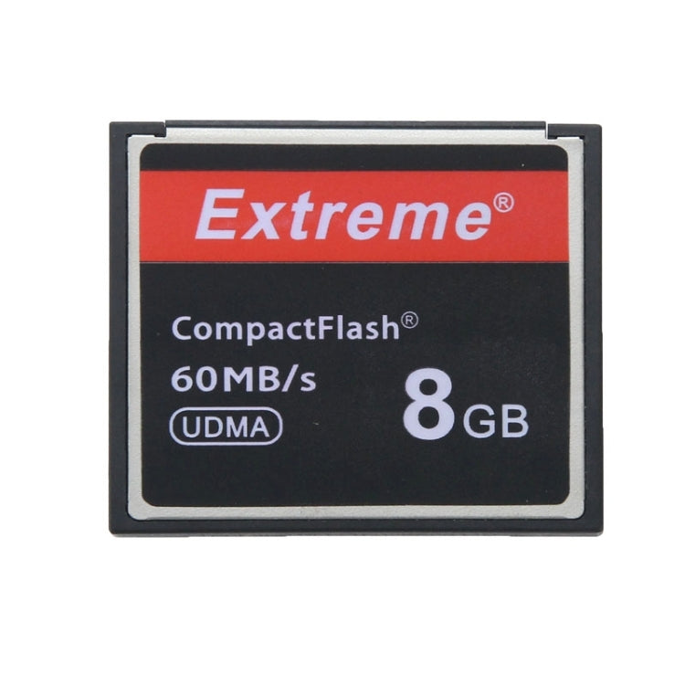 8GB Extreme Compact Flash Card, 400X Read  Speed, up to 60 MB/S (100% Real Capacity) - CF Card by PMC TechLife | Online Shopping South Africa | PMC TechLife