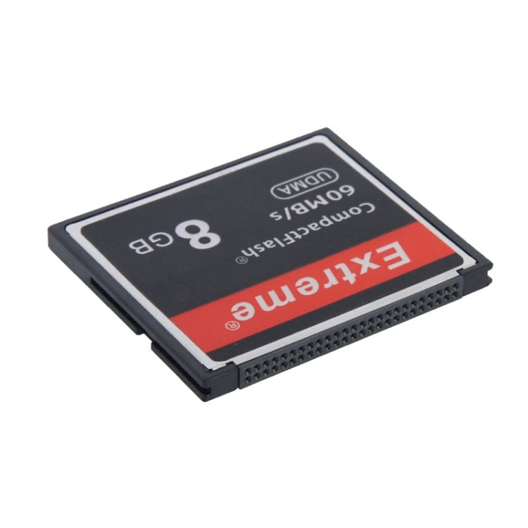 8GB Extreme Compact Flash Card, 400X Read  Speed, up to 60 MB/S (100% Real Capacity) - CF Card by PMC TechLife | Online Shopping South Africa | PMC TechLife