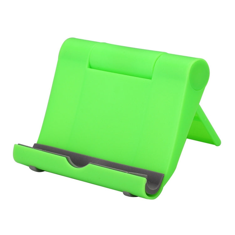Peacock Foldable Adjustable Stand Desktop Holder for iPad Air & Air 2, iPad mini, Galaxy Tab, and other Tablet PC (Green) - Desktop Holder by PMC TechLife | Online Shopping South Africa | PMC TechLife