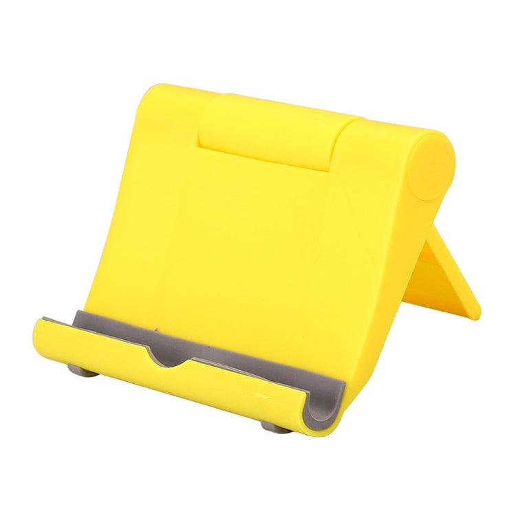 Peacock Foldable Adjustable Stand Desktop Holder for iPad Air & Air 2, iPad mini, Galaxy Tab, and other Tablet PC (Yellow) - free shipping - PMC TechLife - Order now!