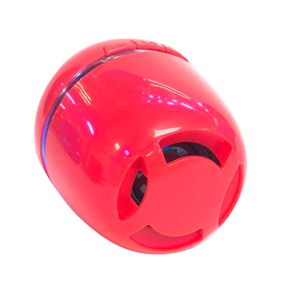 T6 Egg Style Mini Portable LED Light Bluetooth Stereo Speaker, Support TF Card / Handfree Function, For iPhone, Galaxy, Sony, Lenovo, HTC, Huawei, Google, LG, Xiaomi, other Smartphones and all Bluetooth Devices(Red) - Desktop Speaker by PMC TechLife | Online Shopping South Africa | PMC TechLife