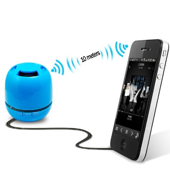 T6 Egg Style Mini Portable LED Light Bluetooth Stereo Speaker, Support TF Card / Handfree Function, For iPhone, Galaxy, Sony, Lenovo, HTC, Huawei, Google, LG, Xiaomi, other Smartphones and all Bluetooth Devices(Red) - Desktop Speaker by PMC TechLife | Online Shopping South Africa | PMC TechLife