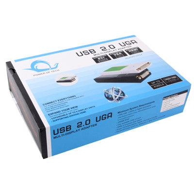 USB 2.0 to DVI / VGA / HDMI Display Adapter, Support Full HD 1080P, Expandable up to 6 Display Units -  by PMC TechLife | Online Shopping South Africa | PMC TechLife | Buy Now Pay Later Mobicred