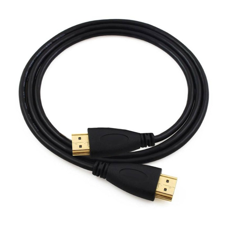 1.8m HDMI to HDMI 19Pin Cable, 1.4 Version, Support 3D, Ethernet, HD TV / Xbox 360 / PS3 etc (Gold Plated)(Black) - Cable by PMC TechLife | Online Shopping South Africa | PMC TechLife