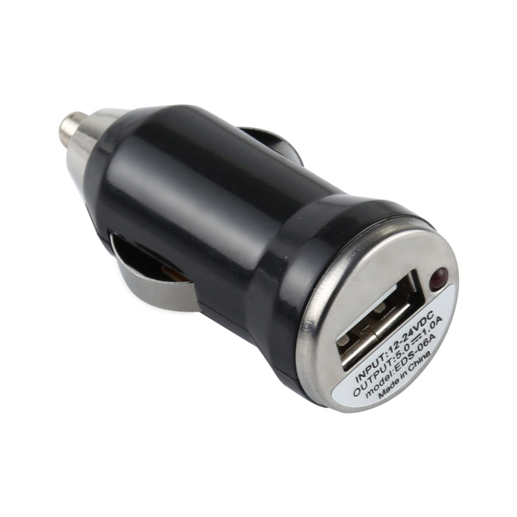 DC 5V / 1A USB Car Charger for Galaxy SIV / i9500 / SIII / i9300 / i8190 / S7562 / i8750 / i9220 / N7000 / i9100 / i9082 / BlackBerry Z10 / HTC X920e / Nokia / Other Mobile Phones(Black) - Car Charger by PMC TechLife | Online Shopping South Africa | PMC TechLife