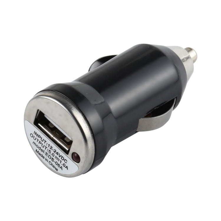 DC 5V / 1A USB Car Charger for Galaxy SIV / i9500 / SIII / i9300 / i8190 / S7562 / i8750 / i9220 / N7000 / i9100 / i9082 / BlackBerry Z10 / HTC X920e / Nokia / Other Mobile Phones(Black) - Car Charger by PMC TechLife | Online Shopping South Africa | PMC TechLife