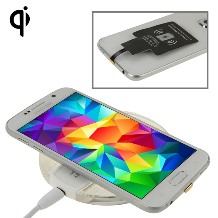 FANTASY Wireless Charger & Wireless Charging Receiver, For Galaxy Note Edge / N915V / N915P / N915T / N915A(White) - free shipping - PMC TechLife - Order now!
