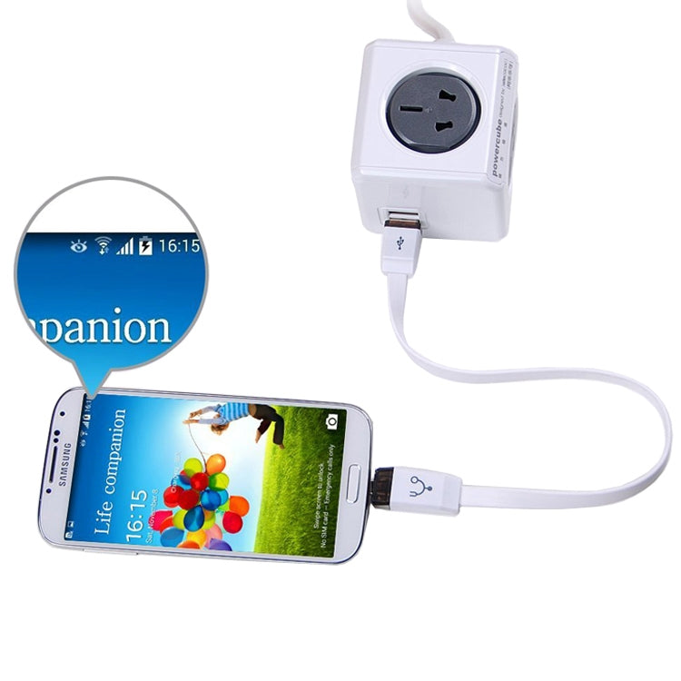 OTG-Y-01 USB 2.0 Male to Micro USB Male + USB Female OTG Charging Data Cable for Android Phones / Tablets with OTG Function, Length: 30cm(White) - Micro USB Cable by PMC TechLife | Online Shopping South Africa | PMC TechLife | Buy Now Pay Later Mobicred