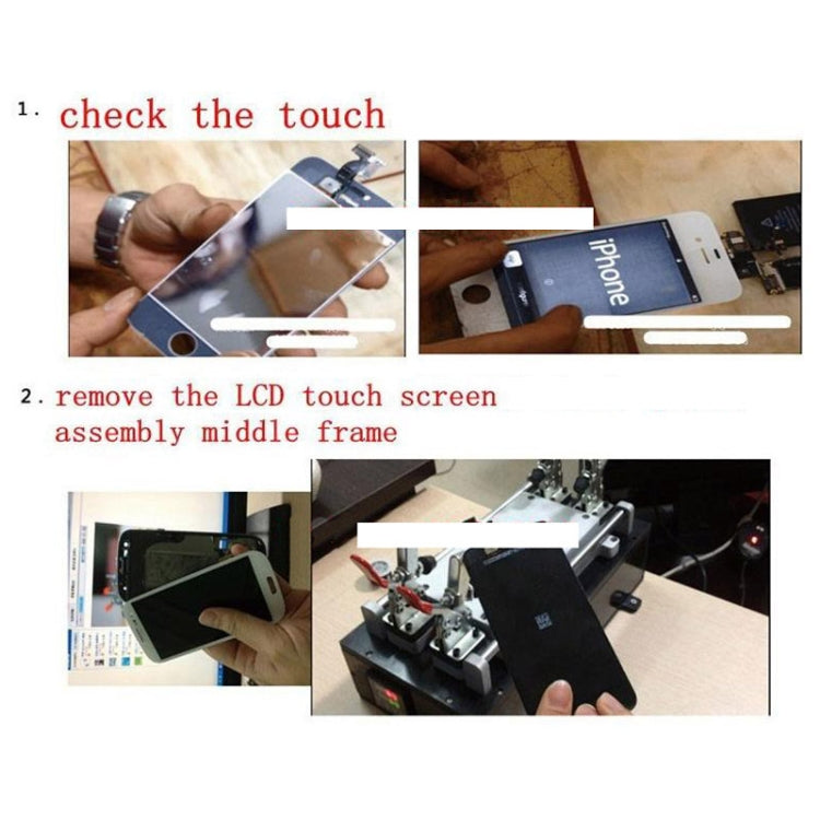 Touch Panel LCD Separator Glue Disassemble Machine for iPhone / Samsung / HTC / Sony etc. Support LCD Panel Size: 20 cm x 11 cm (AC 110 - 220V) - free shipping - PMC TechLife - Order now!