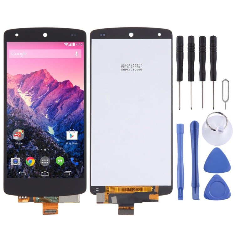 Original LCD Screen for Google Nexus 5 / D820 / D821 with Digitizer Full Assembly(Black) - free shipping - PMC TechLife - Order now!