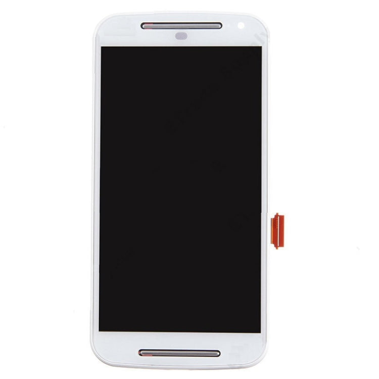 3 in 1 (LCD + Frame + Touch Pad) Digitizer Assembl for Motorola Moto G2(White) - free shipping - PMC TechLife - Order now!