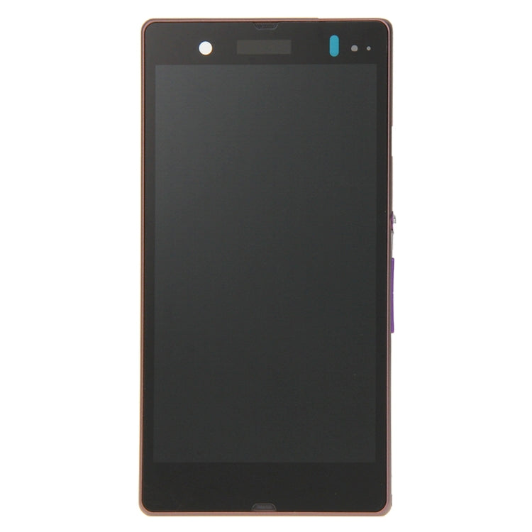 LCD Display + Touch Panel with Frame  for Sony Xperia Z / L36H / C6603 / C6602(Purple) - free shipping - PMC TechLife - Order now!
